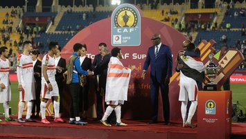Zamalek Afrika Süper Kupası'nın sahibi oldu