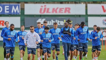 Trabzonspor'un Başakşehir maçı hazırlıkları başladı!