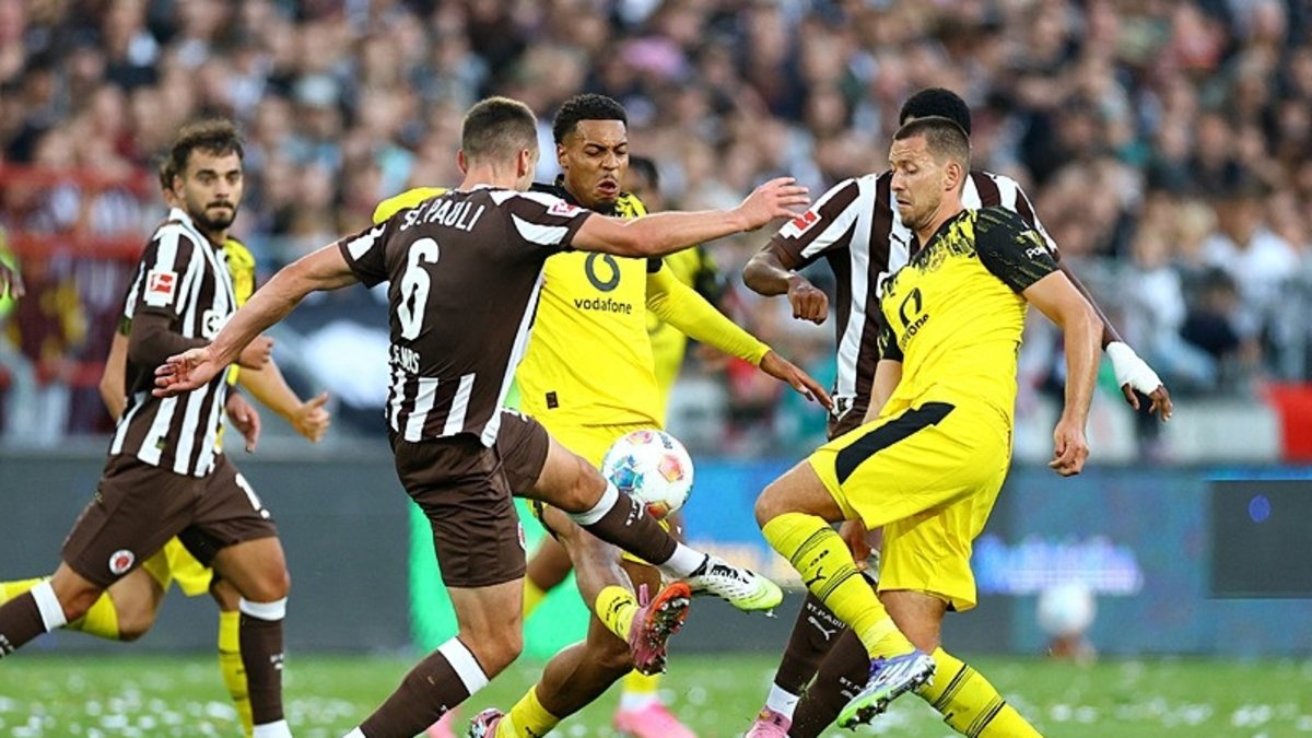 St. Pauli 3-3 Borussia Dortmund | MAÇ SONUCU - ÖZET