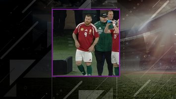 Macaristan - Türkiye maçına fiziğiyle damga vurdu!