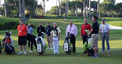 Dünyaca ünlü golfçülerden Atatürk'e saygı