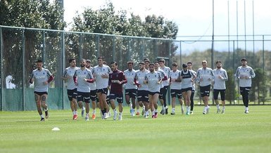 Trabzonspor'un Konyaspor maçı hazırlıkları sürüyor