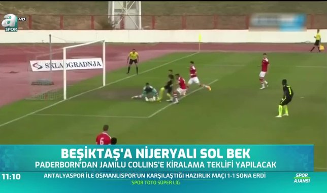 Beşiktaş'a Nijeryalı sol bek