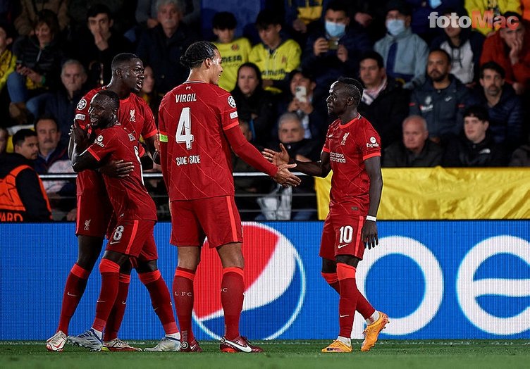 Villarreal-Liverpool maçında Sadio Mane tarihe geçti!