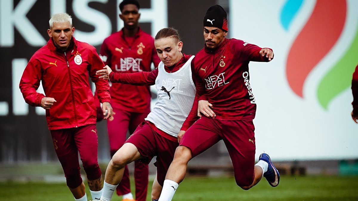 Galatasaray, Trabzonspor maçının hazırlıklarına devam etti