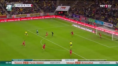 >İşte İsveç - Türkiye maçının geniş özeti