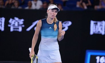 Sharapova, son şampiyon Wozniacki'yi eledi