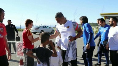 Antrenmana özel ziyaret