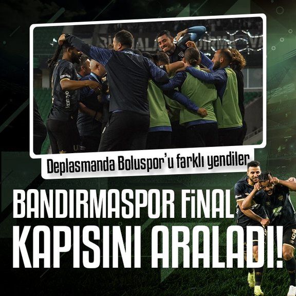 Geosis Boluspor 1-4 Teksüt Bandırmaspor Maç sonucu ÖZET