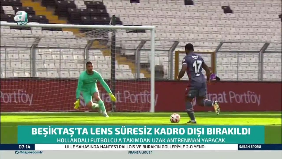 Besiktas Ta Kadro Disi Karari Jeremain Lens Videosunu Izle Fotomac Tv