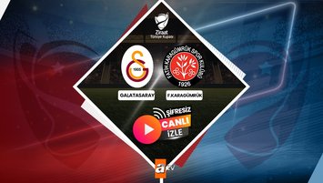 Galatasaray - F. Karagümrük maçı hangi kanalda?