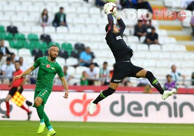 Konyaspor - Akhisarspor maçından kareler...