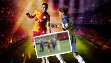 SPOR HABERİ - Galatasaray Fenerbahçe U19 maçında alkışlanacak hareket!