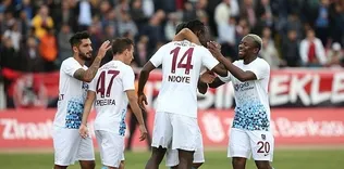 Trabzon kupada coştu