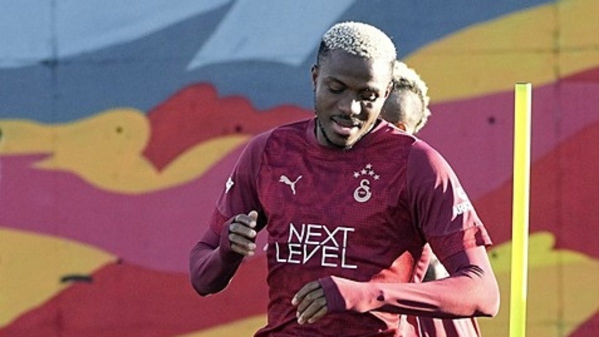 Osimhen'den Galatasaray'a müjdeli haber! O maçta kadroda olacak