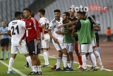 Beşiktaş - Panathinaikos maçından kareler
