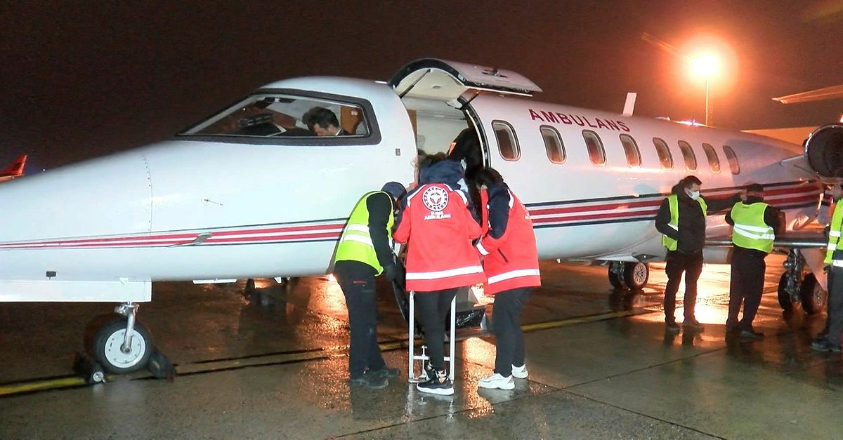 Dubai'de yaralanan paralimpik okçu Bülent Korkmaz uçak ambulans ile Türkiye'ye getirildi!