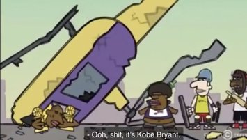 Kobe Bryant'ın helikopter kazasında öleceğini önceden bilen çizgi filmin şaşkınlığı yaşanıyor