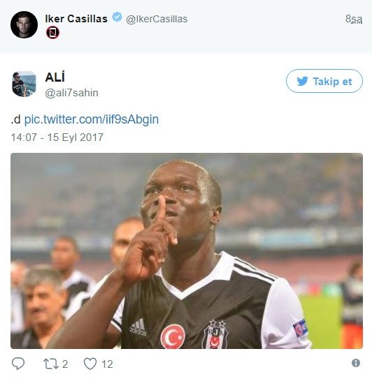 Aboubakar'a ilk tepki Casillas'tan - 1