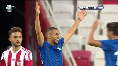 >GOL | Sivasspor 1-2 Erzurumspor (80' Hamroun)