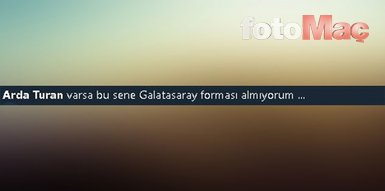 İşte Galatasaraylı taraftarların Arda Turan paylaşımları!