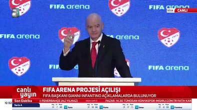 Gianni Infantino'dan "Türkiye" tezahüratı!