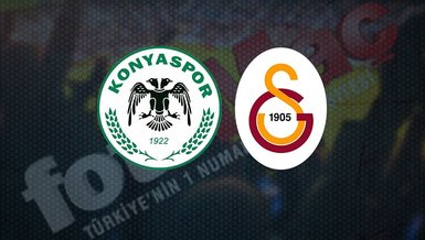 Konyaspor Galatasaray maçı CANLI İZLE