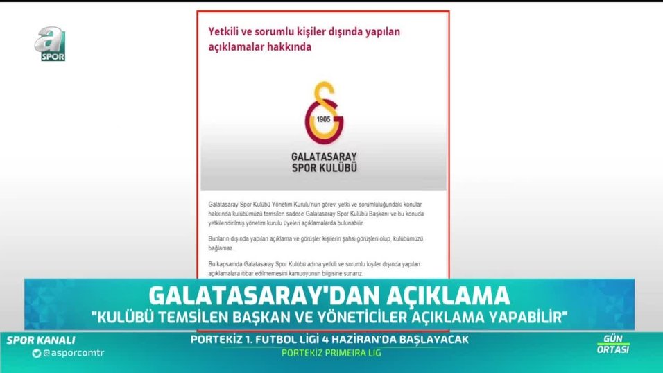 Galatasaray Dan Aciklama Son Dakika Video Videolari Video Haberleri Fotomac