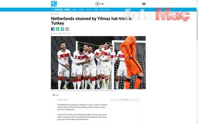 Son dakika spor haberi: Dünya basını galibiyetimizi böyle gördü! Göz kamaştırıcı