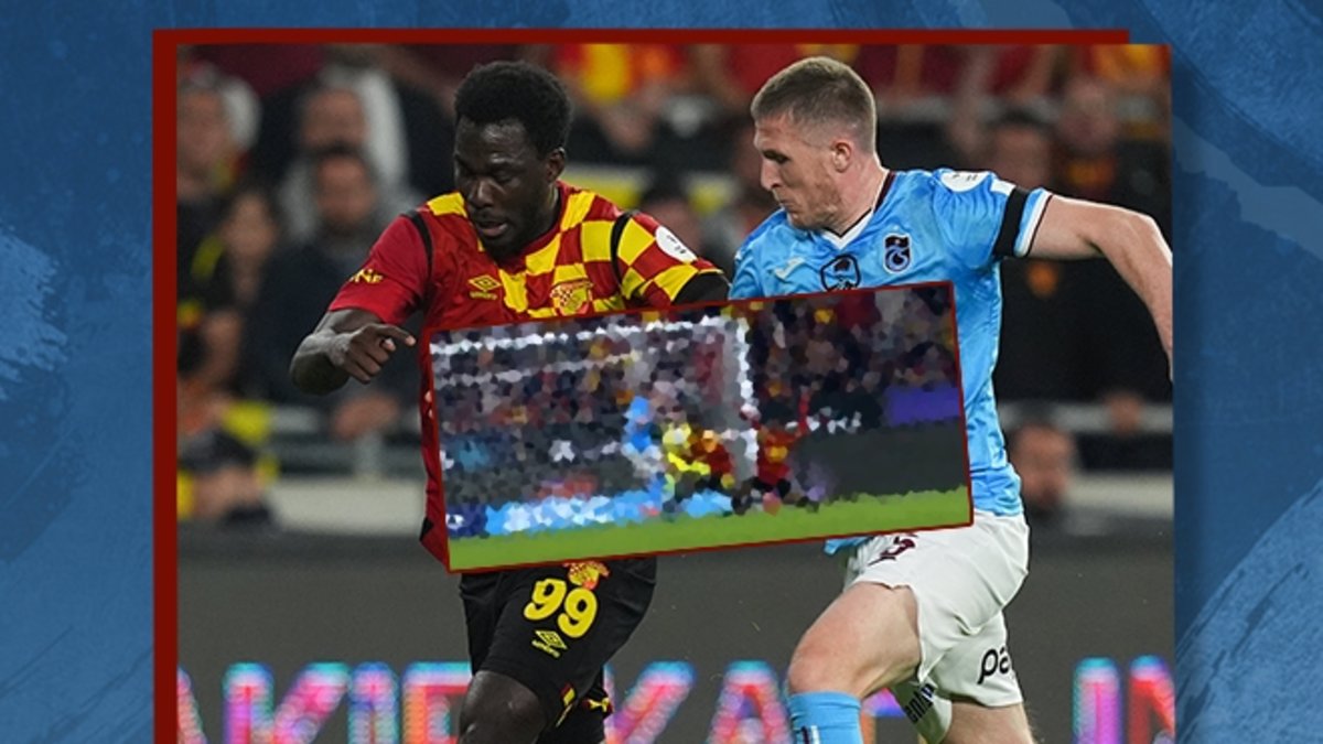 Trabzonspor penaltı kazandı! İşte o pozisyon