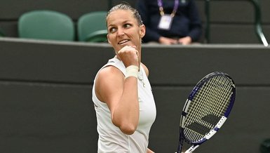Wimbledon'da tek kadınların ilk yarı finalisti Karolina Pliskova