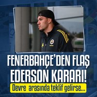 F.Bahçe'den Ederson kararı! Devre arasında...