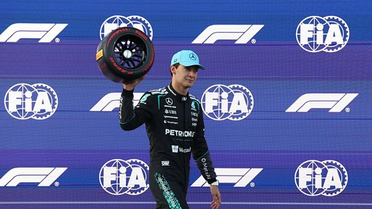 Formula 1 Azerbaycan'da Pole Pozisyonu George Russell'ın