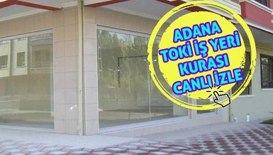 ADANA İŞ YERİ TOKİ CANLI İZLE | Adana TOKİ İlk İş Yerim çekilişi 2023 - TOKİ Adana iş yeri kazananlar isim listesi