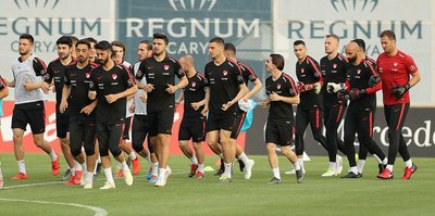 A Milli Takım Yunanistan maçı hazırlıklarını tamamladı
