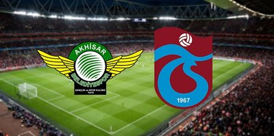 Akhisarspor - Trabzonspor maçı ne zaman, saat kaçta, hangi kanalda?