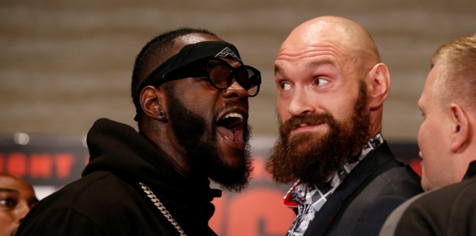 Fury ve Wilder arasında gergin anlar!