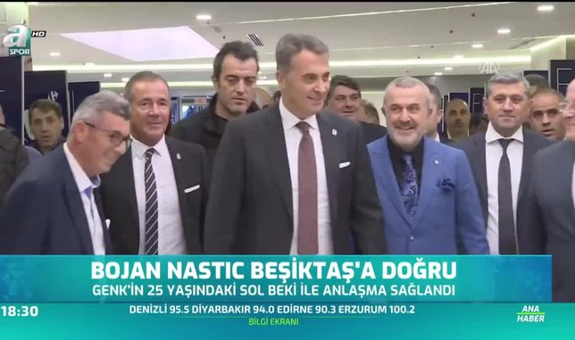 Bojan Nastic Beşiktaş'a doğru