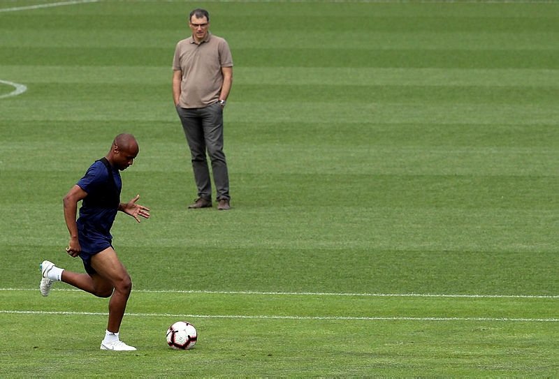 Andre Ayew Ilk Antremanina Cikti Son Dakika Fenerbahce Haberleri Fotomac