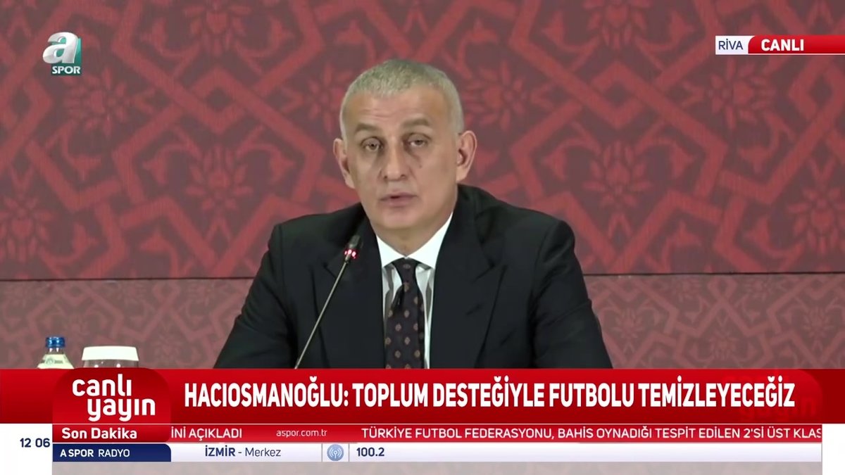 TFF Başkanı Hacıosmanoğlu’ndan Başkan Recep Tayyip Erdoğan’a teşekkür! videosunu izle | Fotomaç TV