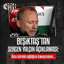 Beşiktaş'tan Sergen Yalçın açıklaması!