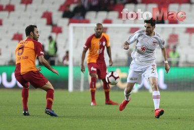 Sivasspor - Galatasaray maçından kareler...