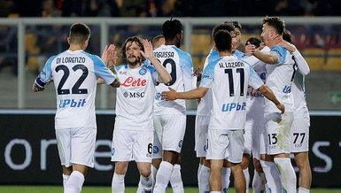 Lecce 1-2 Napoli (MAÇ SONUCU - ÖZET)