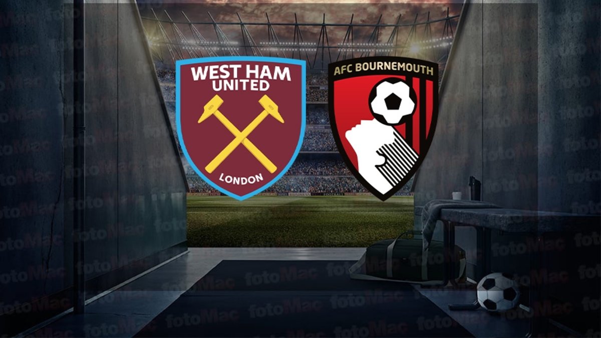 West Ham United-Bournemouth maçı ne zaman? Saat kaçta ve hangi kanalda canlı yayınlanacak? | İngiltere Premier Lig West Ham United-Bournemouth maçı ne zaman? Saat kaçta ve hangi kanalda canlı yayınlanacak? | İngiltere Premier Lig
