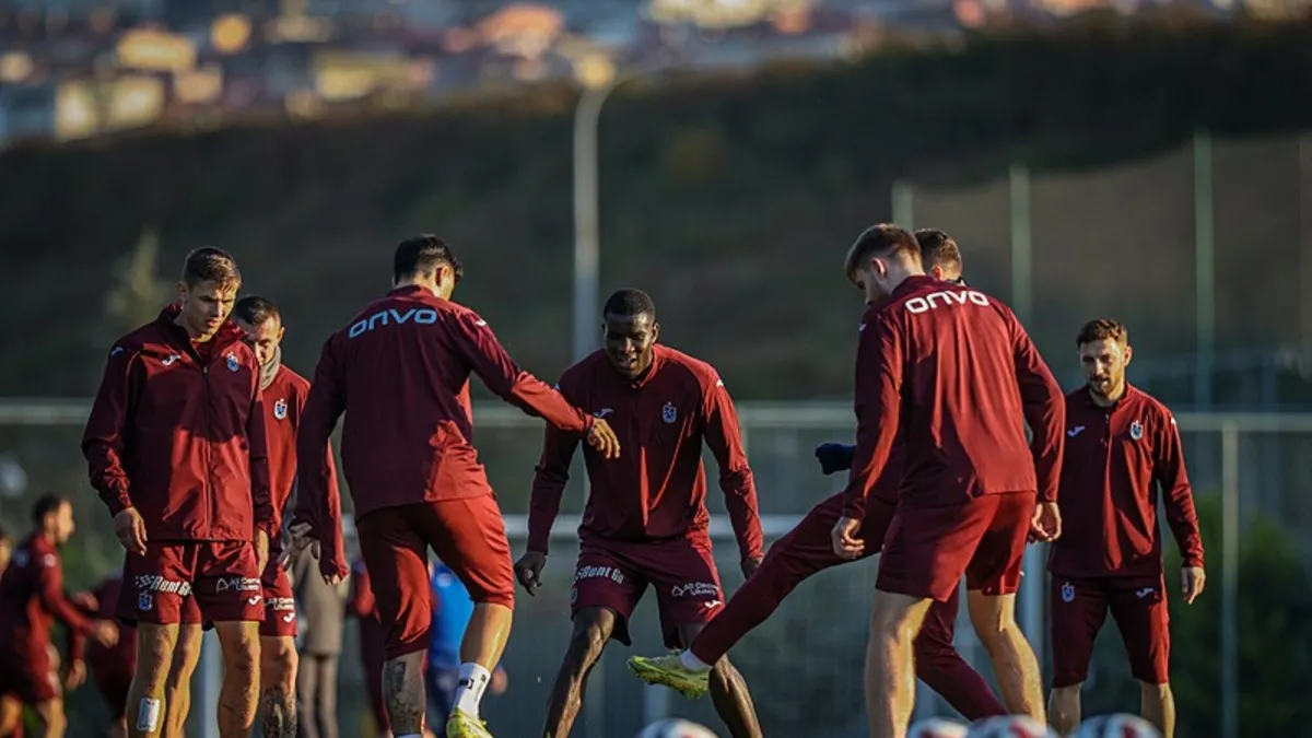 Trabzonspor Göztepe maçı hazırlıklarını tamamladı