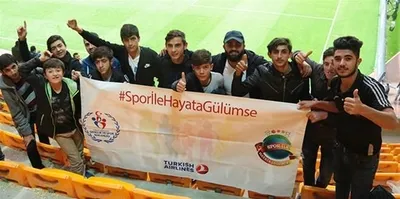 "Spor ile Hayata Gülümse" projesi