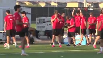 Kenan Yıldız antrenmana dua ederek başladı