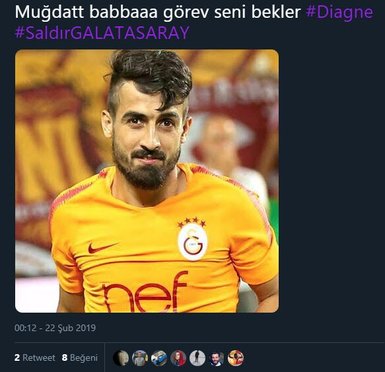 Galatasaray’ın golcüsü Diagne’ye tepkiler çığ gibi büyüyor!