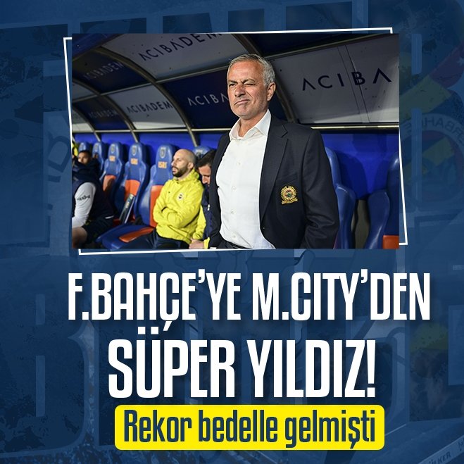 TRANSFER HABERİ: Fenerbahçe Manchester City'nin yıldızını gözüne kestirdi! TRANSFER HABERİ: Fenerbahçe Manchester City'nin yıldızını gözüne kestirdi!