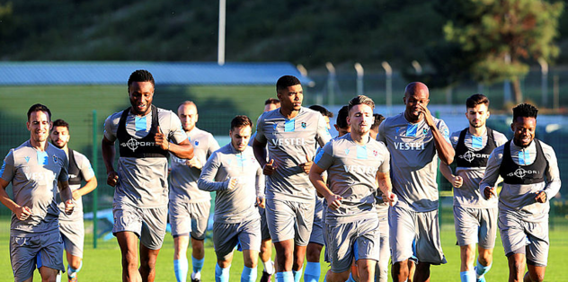 Trabzonspor Gaziantep FK maçı hazırlıklarına devam etti